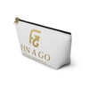 Accessory Pouch — FIN A GO Gold Logo Cosmetic Bag (Feeling Inspired)