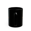 Taíno Heritage Black Mug — 11oz & 15oz Ceramic Coffee Cup