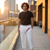 Red Lightning Athletic Joggers — Performance All-Over-Print Sweatpants
