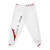 Red Lightning Athletic Joggers — Performance All-Over-Print Sweatpants