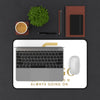 Desk Mat — FIN A GO Gold Logo Inspirational Office Desk Pad