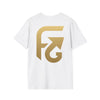 FINAGO Gold Logo T-Shirt — "Feeling Inspired, Always Going On" Graphic Tee