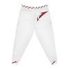 Red Lightning Athletic Joggers — Performance All-Over-Print Sweatpants