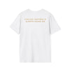 FIN A GO Gold Lettering T-Shirt — Minimalist Casual Graphic Tee