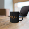 Taíno Heritage Black Mug — 11oz & 15oz Ceramic Coffee Cup