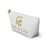 Accessory Pouch — FIN A GO Gold Logo Cosmetic Bag (Feeling Inspired)