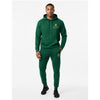 Men Green Eco Raglan Hoodie