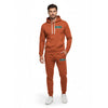 Men Orange Eco Raglan Hoodie