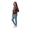 Women Red Bomber Jacket